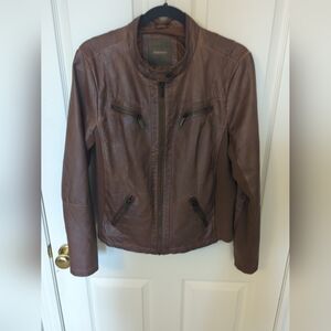 Maurices Brown Leather Jacket